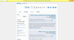 Desktop Screenshot of freewarereview.info